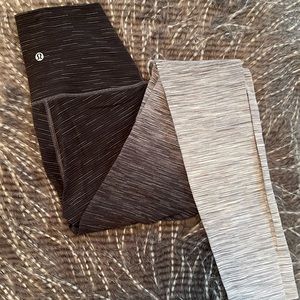 Lululemon Size 4 - 28” Ombré Leggings
